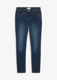 Jeans skinny elasticizzati, vita media, bonprix