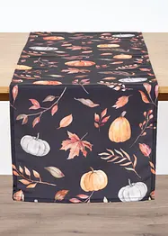 Runner da tavola idrorepellente con motivo a zucche, bonprix