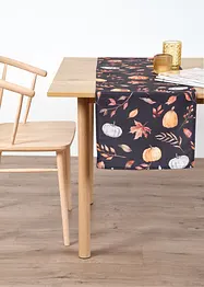 Runner da tavola idrorepellente con motivo a zucche, bonprix