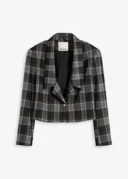Blazer corto con bottone gioiello, bonprix