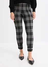Jeggings con borchie dorate, bonprix