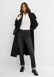 Jeans elasticizzati straight, vita media, bonprix