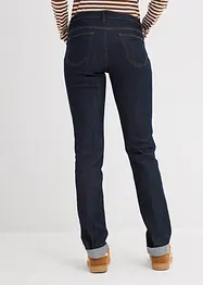Jeans elasticizzati straight, vita media, bonprix