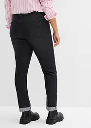 Jeans elasticizzati straight, vita media, bonprix