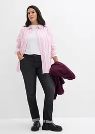 Jeans elasticizzati straight, vita media, bonprix