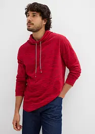 Maglia a maniche lunghe con collo a ciambella, bonprix
