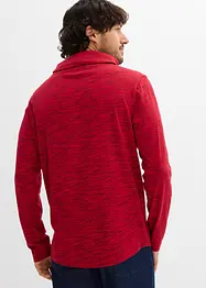 Maglia a maniche lunghe con collo a ciambella, bonprix