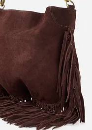 Borsa a tracolla in pelle, bonprix