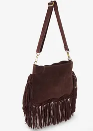 Borsa a tracolla in pelle, bonprix