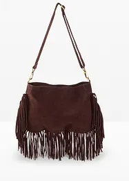 Borsa a tracolla in pelle, bonprix