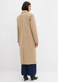 Cappotto doppiopetto in simil lana, bonprix