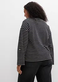 Felpa oversize in puro cotone, bonprix