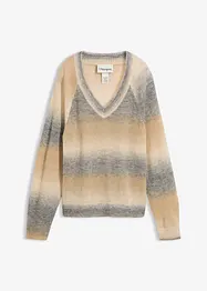 Maglione in misto lana con lurex, bonprix