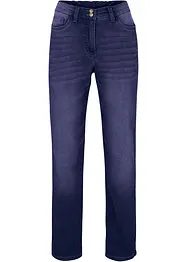 Jeans termici a gamba dritta con girovita comodo, vita media, bonprix