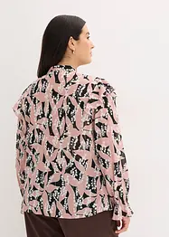 Camicetta di chiffon con volant, bonprix