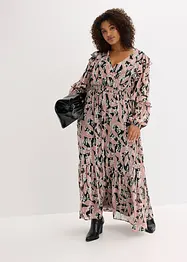 Abito di chiffon con volant, bonprix