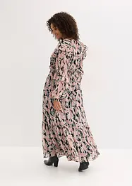 Abito di chiffon con volant, bonprix