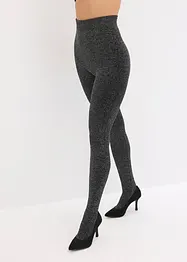 Collant termici in pile con filato glitterato, bonprix