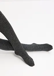 Collant termici in pile con filato glitterato, bonprix