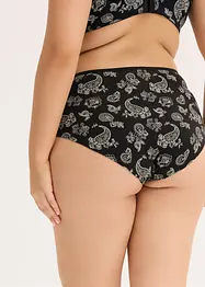 Culotte a vita alta con cotone biologico (pacco da 4), bonprix
