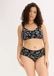 Culotte a vita alta con cotone biologico (pacco da 4), bonprix