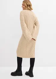 Abito midi in maglia, bonprix