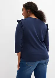 Maglia in jersey misto cotone, bonprix