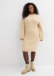Abito midi in maglia, bonprix