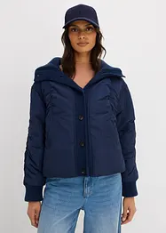 Giacca imbottita con bordi in maglia, bonprix