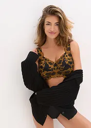 Reggiseno contenitivo senza ferretto con spalline imbottite, bonprix