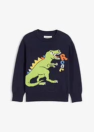 Maglione in filato fine di puro cotone, bonprix