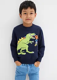 Maglione in filato fine di puro cotone, bonprix