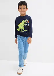 Maglione in filato fine di puro cotone, bonprix