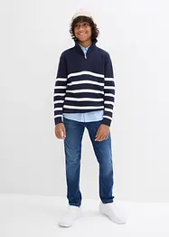 Jeans in felpa slim fit, straight, bonprix