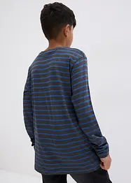 Maglia a maniche lunghe in puro cotone biologico (pacco da 2), bonprix