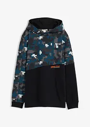Felpa con cappuccio e cotone biologico, bonprix