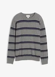 Maglione in filato fine di puro cotone, bonprix