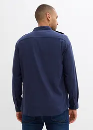 Camicia in flanella di puro cotone, bonprix