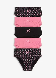 Slip con morbido cotone biologico (pacco da 5), bonprix