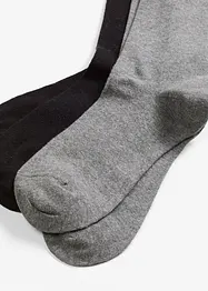 Calze in misto cotone biologico e lana merino (pacco da 2 paia), bonprix
