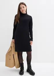 Abito di jersey con collo dritto, bonprix