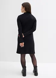 Abito di jersey con collo dritto, bonprix