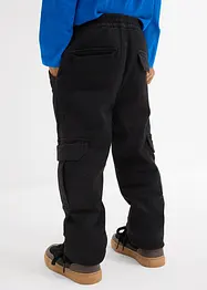 Pantaloni termici cargo con fodera in jersey, regular fit, bonprix