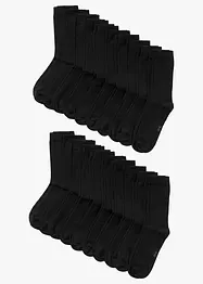 Calzini con cotone biologico (pacco da 20 paia), bonprix