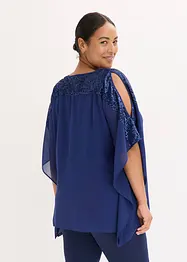 Tunica con paillettes, bonprix