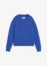 Maglione oversize in puro cotone, bonprix