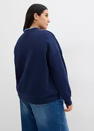 Felpa oversize in puro cotone biologico, bonprix