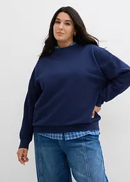 Felpa oversize in puro cotone biologico, bonprix