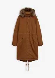 Parka lungo imbottito, bonprix