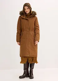 Parka lungo imbottito, bonprix